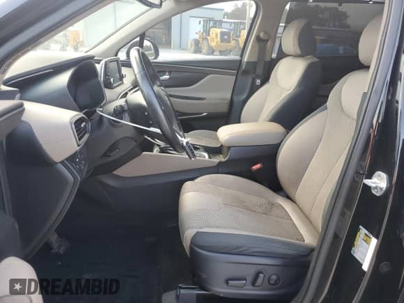 2019 Hyundai Santa Fe SEL with VIN 5NMS3CADXKH059059, listed as a Copart auction lot 70695465 with 94,980 mi miles and Salvage title. Bid and sale history available at DreamBid. Image 7.