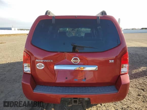 2009 Nissan Pathfinder LE with VIN 5N1AR18B29C608003, listed as a Copart auction lot 80361984 with 205,123 mi miles and Clean title. Bid and sale history available at DreamBid. Image 6.