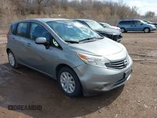 2014 Nissan Note S Plus with VIN 3N1CE2CP9EL351831, listed as a IAAI auction lot 41921488 with 119,360 mi miles and . Bid and sale history available at DreamBid. Image 1.