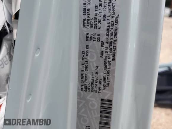 2024 Jeep Wrangler Sahara with VIN 1C4PJXEG6RW237791, listed as a Copart auction lot 68162065 with 20,081 mi miles and Non repairable. Bid and sale history available at DreamBid. Image 13.