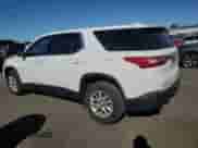 2021 Chevrolet Traverse LS with VIN 1GNEVFKW2MJ219920, listed as a Copart auction lot 85828395 with 52,195 mi miles and Salvage title. Bid and sale history available at DreamBid. Image 2.