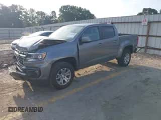 2021 Chevrolet Colorado 2WD LT z VIN 1GCGSCEN4M1145220, wystawiony jako IAAI lot #43282984 z przebiegiem 72 565 mil mil oraz . Historia ofert i sprzedaży dostępna na DreamBid. Obrazek 2.