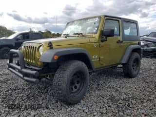 2008 Jeep Wrangler X z VIN 1J4FA241X8L512892, wystawiony jako Copart lot #82195025 z przebiegiem Nie podano mil oraz Czysty tytuł • Clean title. Historia ofert i sprzedaży dostępna na DreamBid. Obrazek 1.