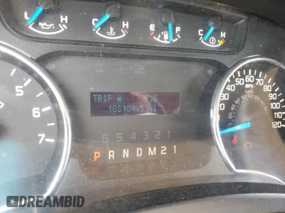 2013 Ford F-150 XL с VIN 1FTFX1ET5DFA24781, выставлен на аукционе Copart как лот 60712405 с пробегом 103 104 миль миль и Чистый • Clean title. История ставок и продаж доступна на DreamBid. Изображение 9.