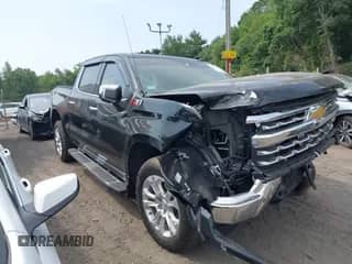 2023 Chevrolet Silverado 1500 LTZ with VIN 2GCUDGED2P1115479, listed as a IAAI auction lot 42871171 with 27,625 mi miles and . Bid and sale history available at DreamBid. Image 1.