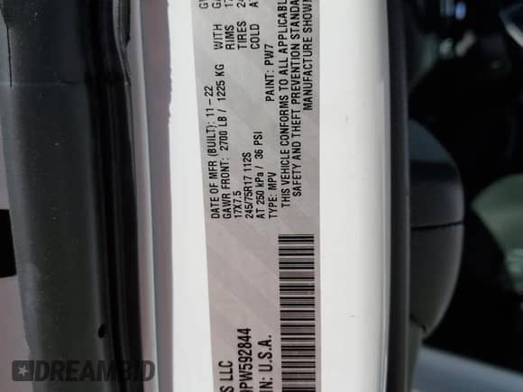 2023 Jeep Wrangler Sport with VIN 1C4GJXAN9PW592844, listed as a Copart auction lot 56748874 with 11,639 mi miles and Salvage title. Bid and sale history available at DreamBid. Image 12.
