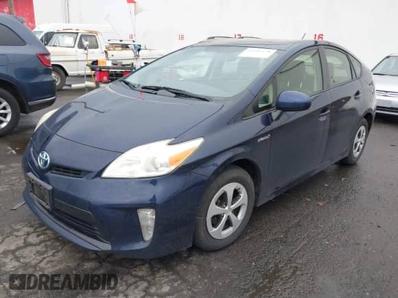2013 Toyota Prius One with VIN JTDKN3DU5D1696220, listed as a IAAI auction lot 41656428 with 238,910 mi miles and . Bid and sale history available at DreamBid. Image 2.