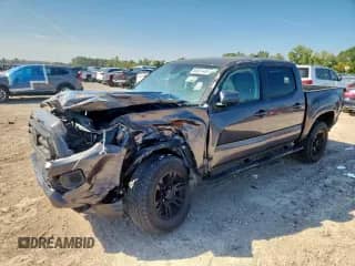 2022 Toyota Tacoma SR with VIN 3TYAX5GN6NT047864, listed as a Copart auction lot 85831485 with 22,504 mi miles and Salvage title. Bid and sale history available at DreamBid. Image 1.