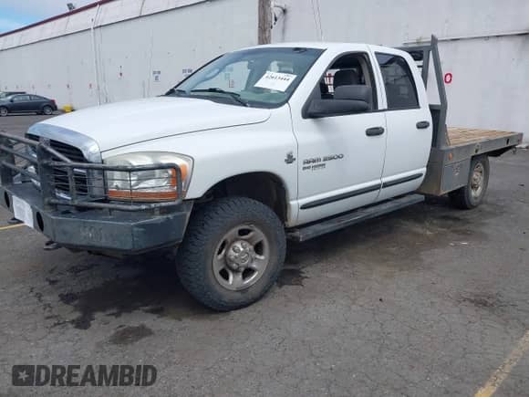 2006 Dodge 2500 SLT with VIN 3D7KS28C16G288053, listed as a IAAI auction lot 42613444 with 202,633 mi miles and . Bid and sale history available at DreamBid. Image 2.
