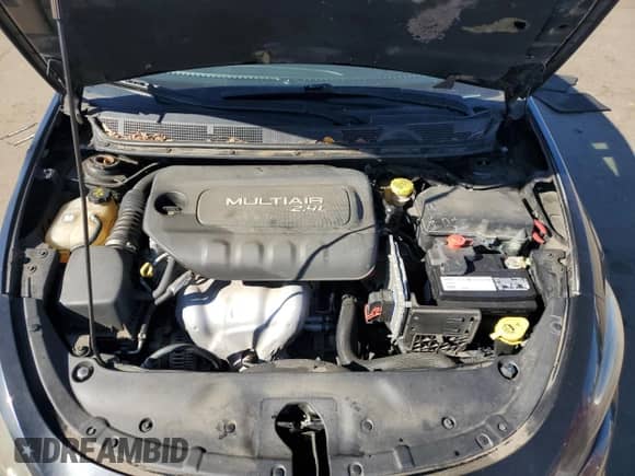 2015 Dodge Dart SXT with VIN 1C3CDFBBXFD180497, listed as a Copart auction lot 86843075 with 87,605 mi miles and Salvage title. Bid and sale history available at DreamBid. Image 11.