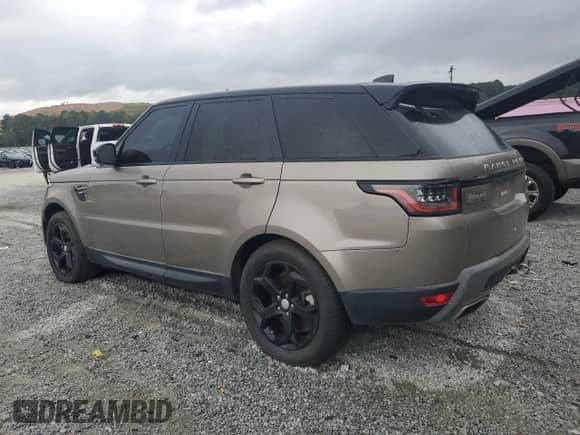 2021 Land Rover Range Rover Sport SE with VIN SALWG2SUXMA752234, listed as a Copart auction lot 85320685 with 35,095 mi miles and Clean title. Bid and sale history available at DreamBid. Image 2.