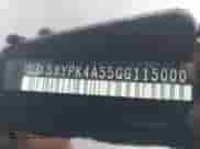 2016 Kia Sorento SXL with VIN 5XYPK4A55GG115000, listed as a IAAI auction lot 42595196 with 108,110 mi miles and . Bid and sale history available at DreamBid. Image 9.