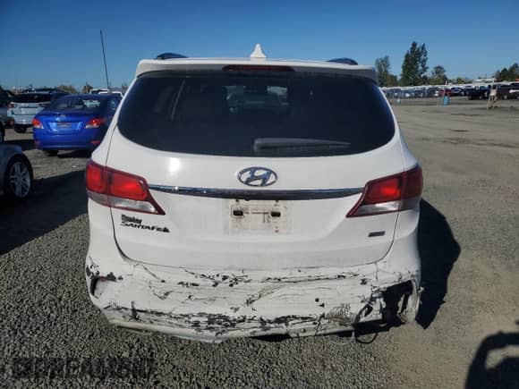 2017 Hyundai Santa Fe Limited Ultimate with VIN KM8SR4HF1HU252452, listed as a Copart auction lot 86631485 with 185,195 mi miles and Clean title. Bid and sale history available at DreamBid. Image 6.