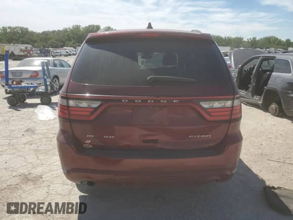 2018 Dodge Durango Citadel Anodized Platinum with VIN 1C4RDJEG7JC404677, listed as a Copart auction lot 70907675 with 157,706 mi miles and Salvage title. Bid and sale history available at DreamBid. Image 6.