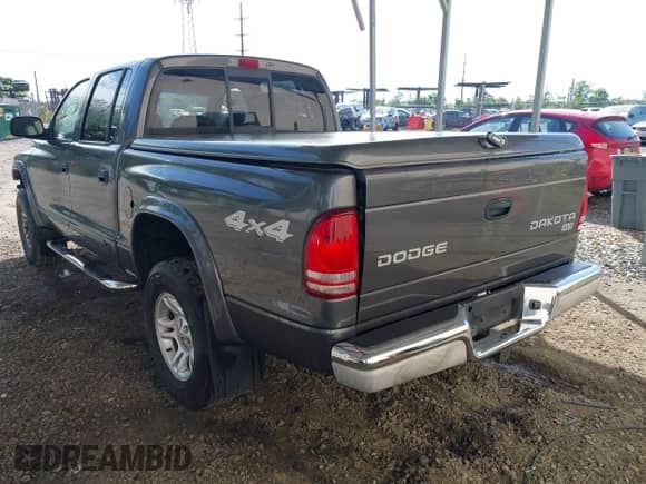 2003 Dodge Dakota SLT z VIN 1D7HG48N43S314433, wystawiony jako IAAI lot #42295334 z przebiegiem 308 745 mil mil oraz . Historia ofert i sprzedaży dostępna na DreamBid. Obrazek 3.
