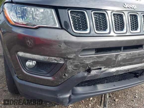 2021 Jeep Compass Altitude with VIN 3C4NJDBB2MT544968, listed as a IAAI auction lot 43290578 with 23,901 mi miles and . Bid and sale history available at DreamBid. Image 6.