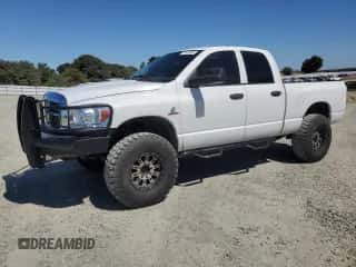 2008 Dodge 3500 Laramie with VIN 3D7MX38A08G159917, listed as a Copart auction lot 71237864 with 167,811 mi miles and Salvage title. Bid and sale history available at DreamBid. Image 1.