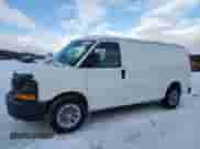 2014 Chevrolet Express Cargo with VIN 1GCSGAFX2E1197771, listed as a Copart auction lot 42911265 with 130,536 mi miles and Clean title. Bid and sale history available at DreamBid. Image 1.