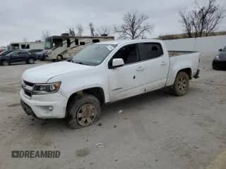 2018 Chevrolet Colorado 2WD Work Truck with VIN 1GCGSBEA4J1188037, listed as a Copart auction lot 86173444 with 106,428 mi miles and Salvage title. Bid and sale history available at DreamBid. Image 1.