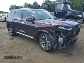 2022 Hyundai Palisade Calligraphy с VIN KM8R7DHE7NU467650, выставлен на аукционе Copart как лот 68335925 с пробегом 52 913 миль миль и Списание • Salvage title. История ставок и продаж доступна на DreamBid. Изображение 4.
