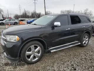 2011 Dodge Durango Citadel with VIN 1D4SE5GT7BC595151, listed as a Copart auction lot 66455815 with 260,202 mi miles and Salvage title. Bid and sale history available at DreamBid. Image 1.