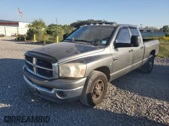 2007 Dodge 2500 SLT with VIN 3D7KR28D67G848719, listed as a Copart auction lot 74172794 with Not provided miles and Salvage title. Bid and sale history available at DreamBid. Image 1.