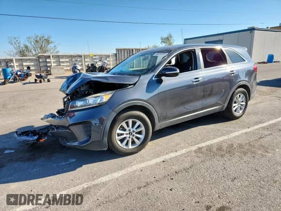 2019 Kia Sorento LX with VIN 5XYPG4A3XKG537403, listed as a Copart auction lot 80036955 with Not provided miles and Salvage title. Bid and sale history available at DreamBid. Image 1.