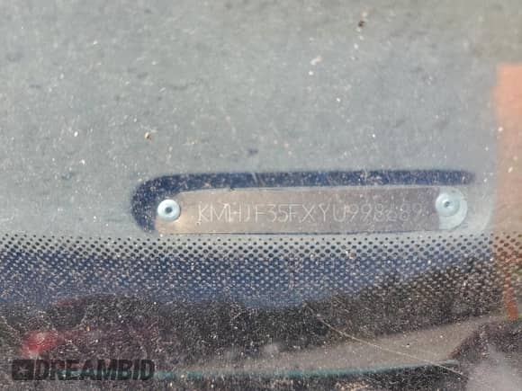 2000 Hyundai Elantra GLS с VIN KMHJF35FXYU998689, выставлен на аукционе Copart как лот 76181814 с пробегом 154 743 миль миль и Списание • Salvage title. История ставок и продаж доступна на DreamBid. Изображение 12.