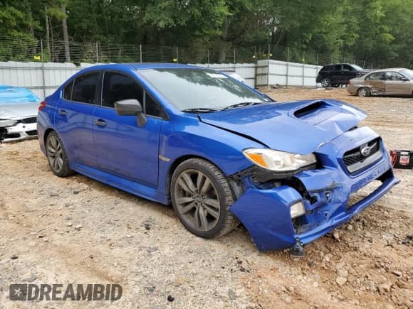 2017 Subaru WRX Premium with VIN JF1VA1E67H9826315, listed as a Copart auction lot 67743515 with 105,913 mi miles and Salvage title. Bid and sale history available at DreamBid. Image 4.