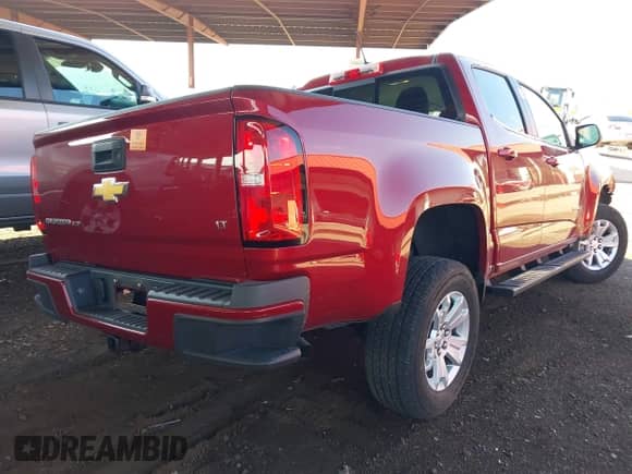 2019 Chevrolet Colorado 2WD LT z VIN 1GCGSCEN3K1157307, wystawiony jako IAAI lot #43065740 z przebiegiem Nie podano mil oraz . Historia ofert i sprzedaży dostępna na DreamBid. Obrazek 4.