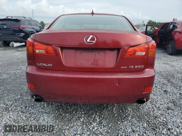 2008 Lexus IS 250 с VIN JTHCK262185019911, выставлен на аукционе Copart как лот 81263945 с пробегом Не указан миль и Чистый • Clean title. История ставок и продаж доступна на DreamBid. Изображение 6.