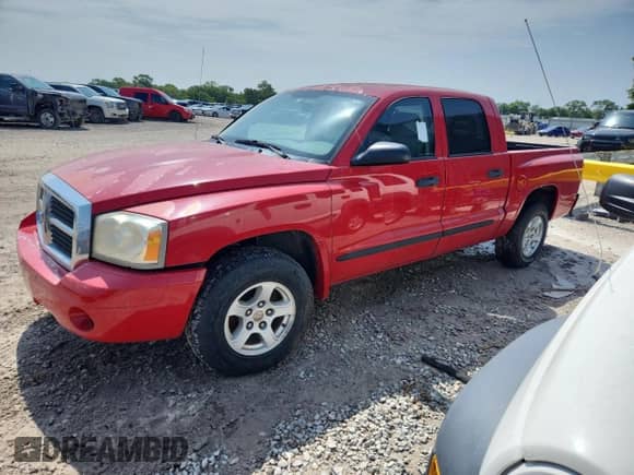 2007 Dodge Dakota SLT с VIN 1D7HE48K37S173310, выставлен на аукционе Copart как лот 64116395 с пробегом 195 951 миль миль и Чистый • Clean title. История ставок и продаж доступна на DreamBid. Изображение 1.