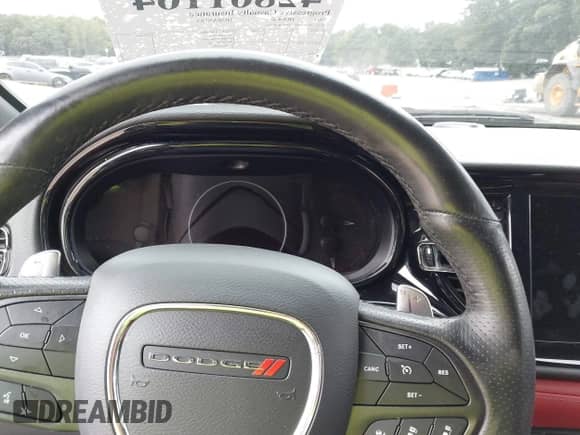 2021 Dodge Durango R/T with VIN 1C4SDJCT5MC879296, listed as a IAAI auction lot 42861164 with Not provided miles and . Bid and sale history available at DreamBid. Image 16.