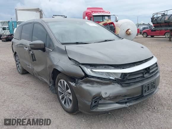 2021 Honda Odyssey EX-L с VIN 5FNRL6H74MB031875, выставлен на аукционе IAAI как лот 42739308 с пробегом 86 112 миль миль и . История ставок и продаж доступна на DreamBid. Изображение 1.