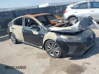 2018 Hyundai Ioniq Limited z VIN KMHC85LC2JU065687, wystawiony jako IAAI lot #39156073 z przebiegiem Nie podano mil oraz . Historia ofert i sprzedaży dostępna na DreamBid. Obrazek 1.