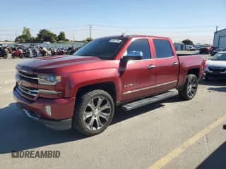 2017 Chevrolet Silverado 1500 LTZ with VIN 3GCUKSEJ5HG155305, listed as a Copart auction lot 85911795 with 121,034 mi miles and Clean title. Bid and sale history available at DreamBid. Image 1.