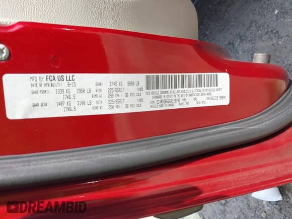 2016 Dodge Grand Caravan American Value с VIN 2C4RDGBG2GR103192, выставлен на аукционе IAAI как лот 43257445 с пробегом 268 703 миль миль и . История ставок и продаж доступна на DreamBid. Изображение 9.