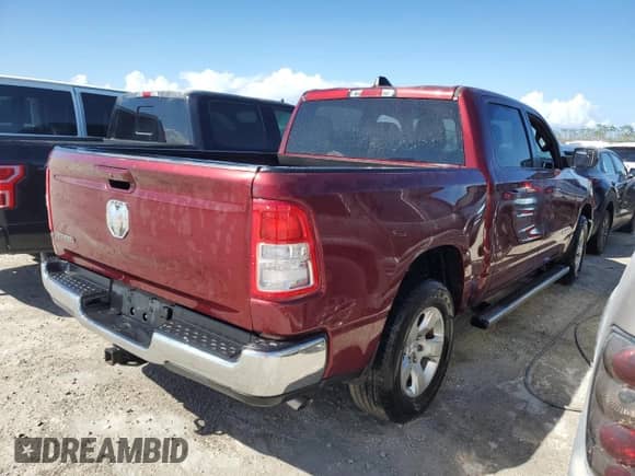 2022 Ram 1500 Big Horn с VIN 1C6RREFG2NN346907, выставлен на аукционе Copart как лот 76728694 с пробегом Не указан миль и На запчасти • Non repairable. История ставок и продаж доступна на DreamBid. Изображение 3.