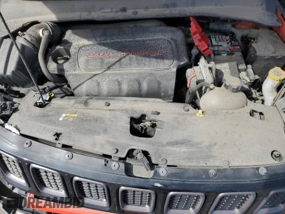 2019 Jeep Compass Trailhawk with VIN 3C4NJDDB7KT674366, listed as a Copart auction lot 71736565 with 101,603 mi miles and Salvage title. Bid and sale history available at DreamBid. Image 12.