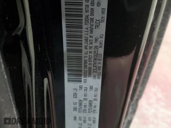2019 Ram 1500 Tradesman z VIN 3C6JR7AT8KG625120, wystawiony jako Copart lot #48975795 z przebiegiem 46 896 mil mil oraz Szkoda całkowita • Salvage title. Historia ofert i sprzedaży dostępna na DreamBid. Obrazek 13.