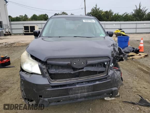 2014 Subaru Forester Premium with VIN JF2SJACC3EG404301, listed as a Copart auction lot 83877355 with 119,824 mi miles and Salvage title. Bid and sale history available at DreamBid. Image 5.