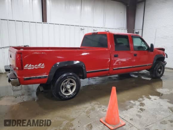 1999 Chevrolet Silverado 3500 z VIN 1GCHK33R3XF002759, wystawiony jako Copart lot #87410485 z przebiegiem 164 655 mil mil oraz Szkoda całkowita • Salvage title. Historia ofert i sprzedaży dostępna na DreamBid. Obrazek 3.