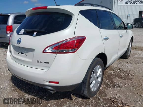 2012 Nissan Murano S with VIN JN8AZ1MW5CW223879, listed as a IAAI auction lot 43393341 with 83,810 mi miles and . Bid and sale history available at DreamBid. Image 4.