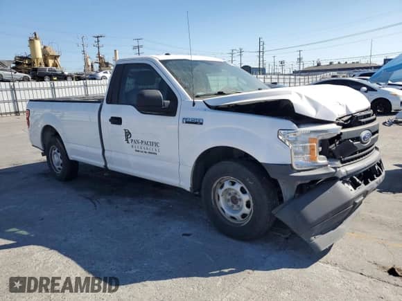2018 Ford F-150 XL z VIN 1FTMF1CP2JKE67554, wystawiony jako Copart lot #64433385 z przebiegiem 244 102 mil mil oraz Szkoda całkowita • Salvage title. Historia ofert i sprzedaży dostępna na DreamBid. Obrazek 4.