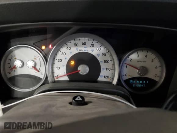 2009 Dodge Durango SLT with VIN 1D8HB48PX9F710122, listed as a Copart auction lot 55830855 with 212,847 mi miles and Clean title. Bid and sale history available at DreamBid. Image 9.