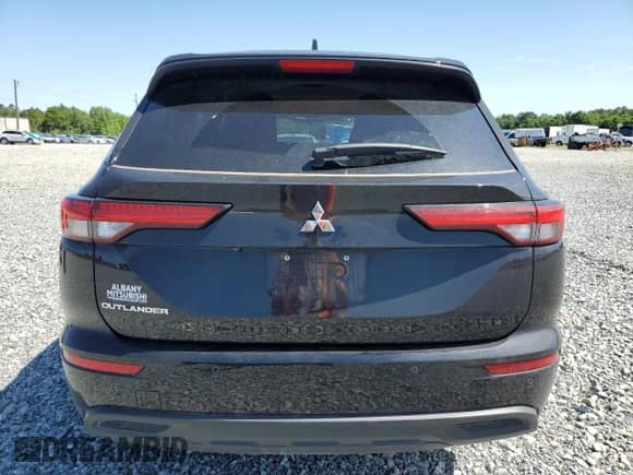 2024 Mitsubishi Outlander ES with VIN JA4J3UA80RZ089854, listed as a Copart auction lot 57575955 with 10,886 mi miles and Salvage title. Bid and sale history available at DreamBid. Image 6.