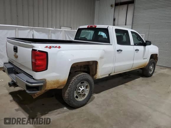 2017 Chevrolet Silverado 2500HD Work Truck z VIN 1GC1KUEG5HF208671, wystawiony jako Copart lot #47003185 z przebiegiem 249 118 mil mil oraz Szkoda całkowita • Salvage title. Historia ofert i sprzedaży dostępna na DreamBid. Obrazek 3.