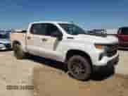 2024 Chevrolet Silverado 1500 Custom Trail Boss with VIN 3GCUDCED0RG182505, listed as a Copart auction lot 56726525 with 25,444 mi miles and Salvage title. Bid and sale history available at DreamBid. Image 4.