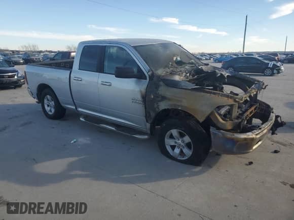 2015 Ram 1500 SLT with VIN 1C6RR6GG3FS742089, listed as a Copart auction lot 42432785 with Not provided miles and Non repairable. Bid and sale history available at DreamBid. Image 4.