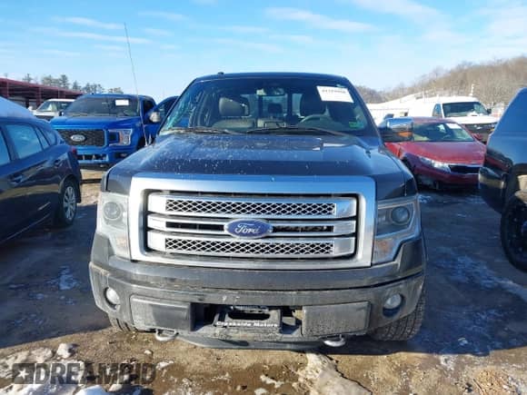 2014 Ford F-150 XL with VIN 1FTFW1EF1EFA91845, listed as a IAAI auction lot 41319958 with 124,819 mi miles and . Bid and sale history available at DreamBid. Image 12.